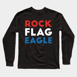 Rock Flag Eagle Long Sleeve T-Shirt